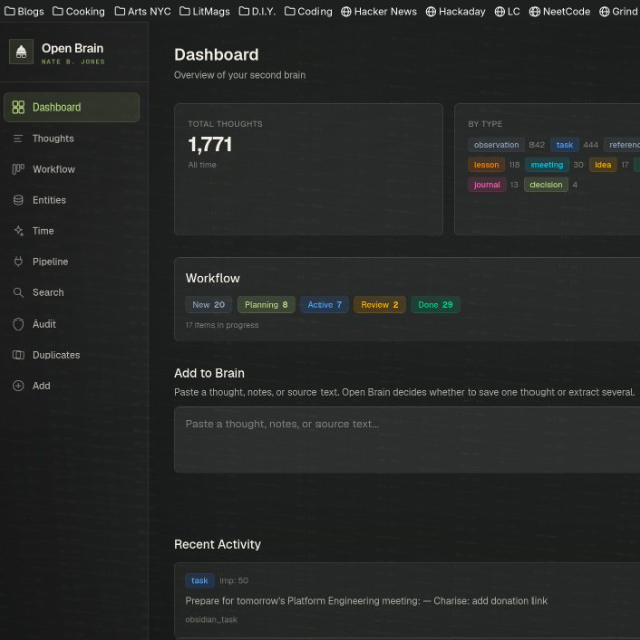 Digital Brain: Local RAG + Regenerable Wiki