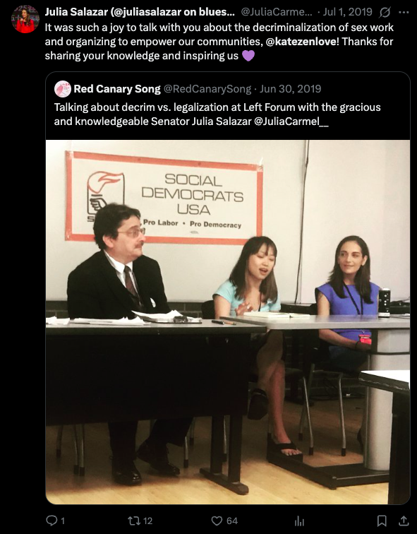 Senator Julia Salazar