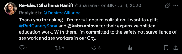 Councilwoman Shahana Hanif
